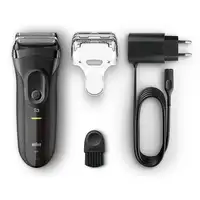 Braun Series 3 3020 Máquina de afeitar de láminas Recortadora Negro