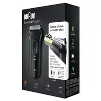 Braun Series 3 3020 Máquina de afeitar de láminas Recortadora Negro