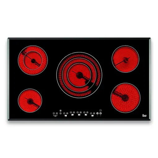 Teka TR 951 Negro Integrado 90 cm Cerámico 5 zona(s) Teka TR 951 Negro Integrado 90 cm Cerámico 5 zona(s)