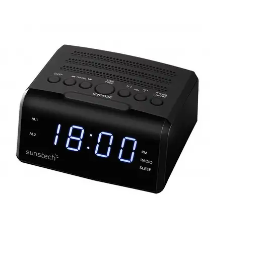 Sunstech FRD35U Reloj Digital Negro