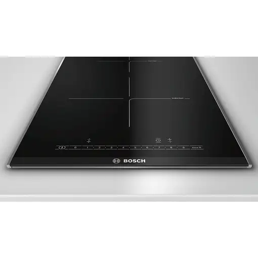 Bosch PIB375FB1E hobs Negro, Acero inoxidable Integrado Con placa de inducción 2 z