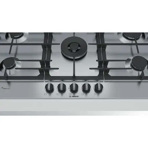 Bosch Serie 6 PCR9A5B90 hobs Acero inoxidable Integrado 90 cm Encimera de gas 5 zo