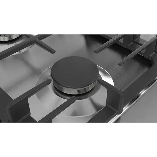 Bosch Serie 6 PCR9A5B90 hobs Acero inoxidable Integrado 90 cm Encimera de gas 5 zo
