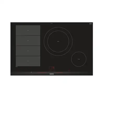 Siemens EX875LEC1E hobs Negro, Acero inoxidable Integrado Con placa de inducción 4