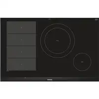 Siemens EX875LEC1E hobs Negro, Acero inoxidable Integrado Con placa de inducción 4