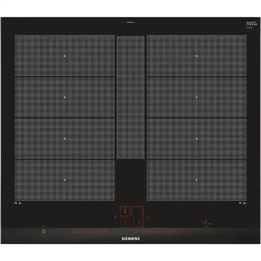 Siemens EX675LYC1E hobs Negro, Acero inoxidable Integrado Con placa de inducción 4