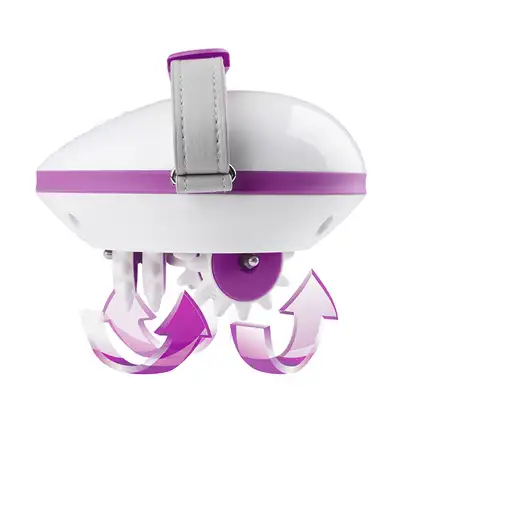 Medisana AC 850 masajeador Universal Violeta, Blanco