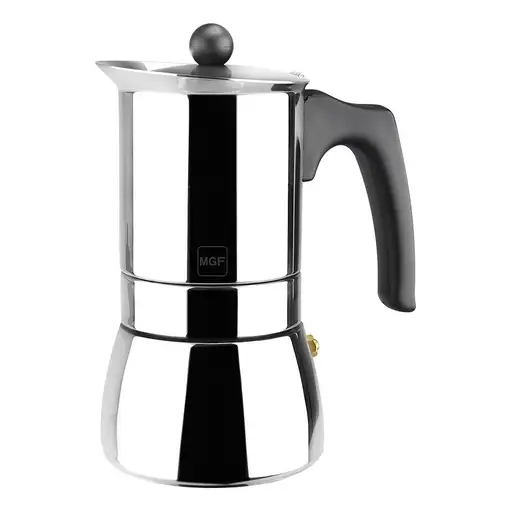 Cafeteras italianas Acero inoxidable 6 cups 01PXCFGEN06 MAGEFESA