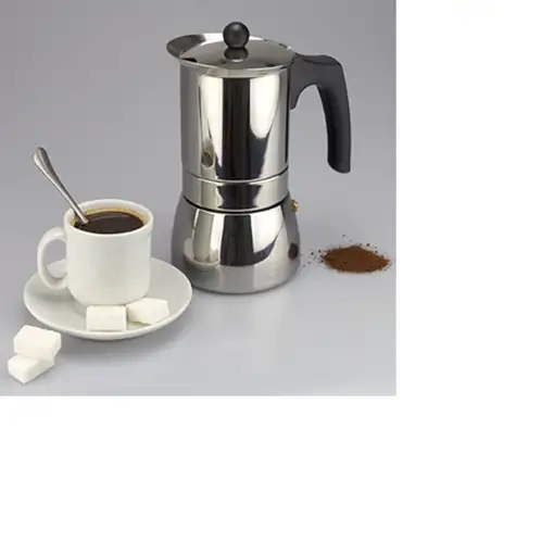 Cafeteras italianas Acero inoxidable 6 cups 01PXCFGEN06 MAGEFESA