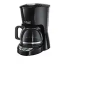 Cafeteras goteo Negro 1.25 L 10 cups 22620-56 RUSSELL HOBBS