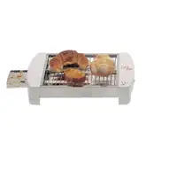 JATA 587 tostadora 4000 W Acero inoxidable, Blanco