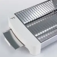 JATA 587 tostadora 4000 W Acero inoxidable, Blanco