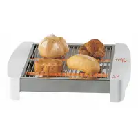 JATA 587 tostadora 4000 W Acero inoxidable, Blanco