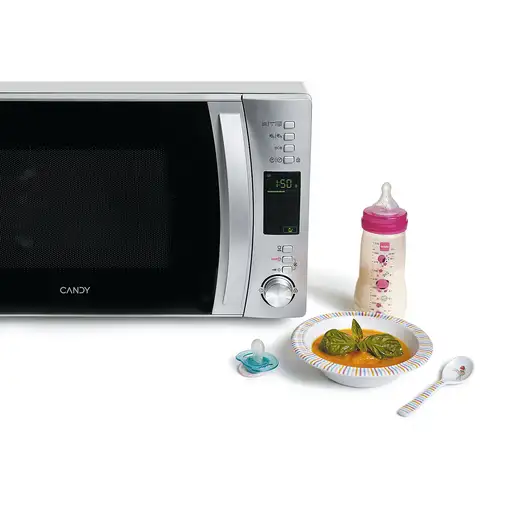 Microondas COOKinApp con grill Encimera 25 L 900 Inox/Acero 72649 CMXG 25DCS CANDY