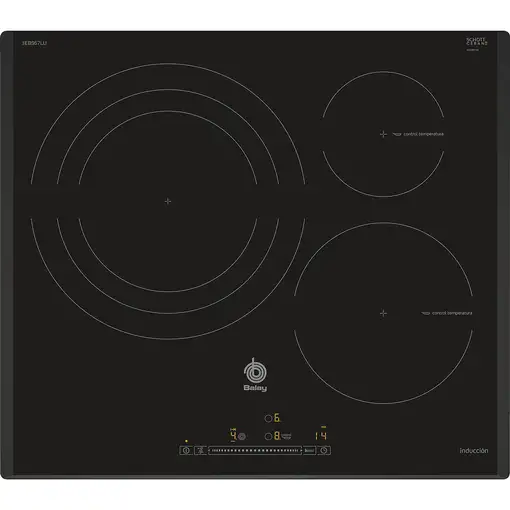 Balay 3EB967LU hobs Negro Integrado Con placa de inducción 3 zona(s) Balay 3EB967LU hobs Negro Integrado Con placa de inducción 3 zona(s)