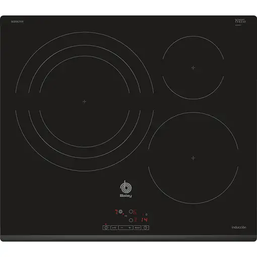 Balay 3EB967FR hobs Negro Integrado Con placa de inducción 3 zona(s)