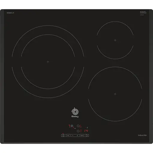 Balay 3EB965LR hobs Negro Integrado Con placa de inducción 3 zona(s)