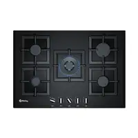 Balay 3ETG676HB hobs Negro Integrado Encimera de gas 5 zona(s)