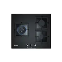 Balay 3ETG663HN hobs Negro Integrado Encimera de gas 3 zona(s)