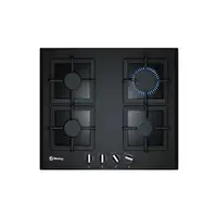 Balay 3ETG664HB hobs Negro Integrado Encimera de gas 4 zona(s)