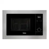 Teka MS 620 BIS Negro, Acero inoxidable Microondas con grill Integrado 20 L 700 W