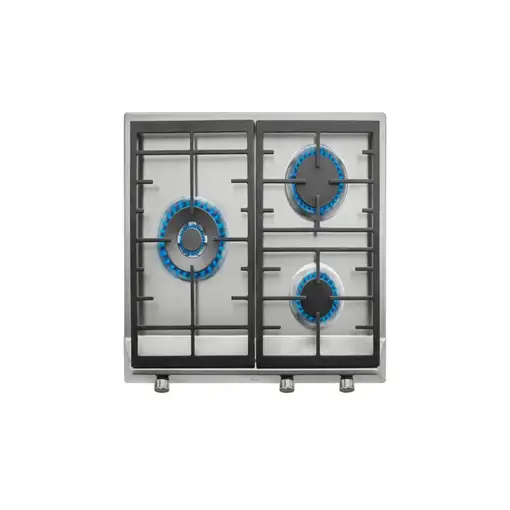 Teka EX 60 1 3G AI AL DR BUT Acero inoxidable Integrado Encimera de gas 3 zona(s)