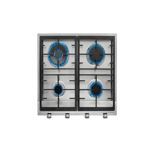 Teka EX 60 1 4G AI AL DR NAT Acero inoxidable Integrado Encimera de gas 4 zona(s)
