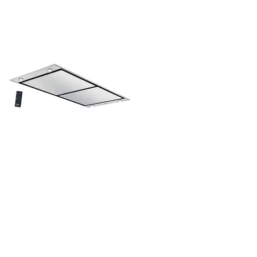 Teka DHT 1285 INOX De techo Negro, Acero inoxidable 807 m³/h