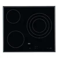 AEG HK623020FB Negro Integrado 60 cm Cerámico 3 zona(s)