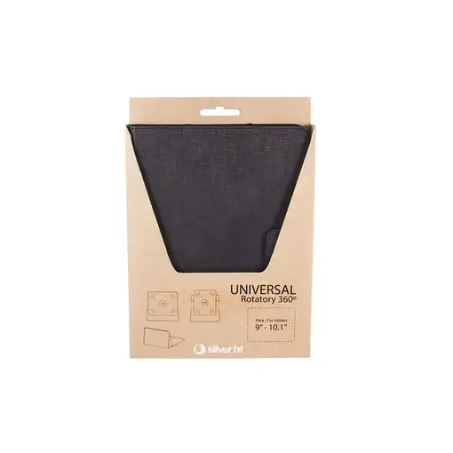 SilverHT SILVER HT - Funda Universal Rotatory 360º (9 - 10.4) Negro