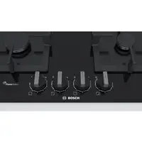 Bosch Serie 6 PPP6A6B20 hobs Negro Integrado Encimera de gas 4 zona(s)