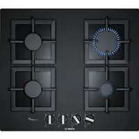 Bosch Serie 6 PPP6A6B20 hobs Negro Integrado Encimera de gas 4 zona(s)
