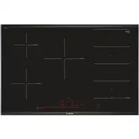 Bosch Serie 8 PXV875DC1E hobs Negro Integrado 80 cm Con placa de inducción 5 zona(