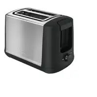 Moulinex LT340811 tostadora 6 2 rebanada(s) Negro, Acero inoxidable