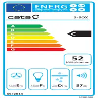 CATA S BOX Telescópica o extraplana Acero inoxidable 340 m³/h CATA S BOX Telescópica o extraplana Acero inoxidable 340 m³/h