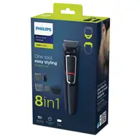 Philips MULTIGROOM Series 3000 Cara y cabello 8 en 1 con 8 herramientas