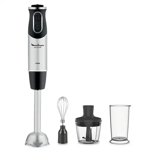 Moulinex DD6558 0,8 L Batidora de inmersión 1000 W Acero inoxidable, Negro