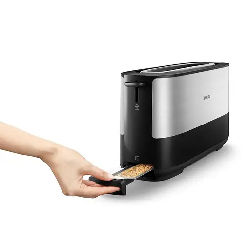Philips Viva Collection HD2692/90 Tostadora - ranura larga, metal