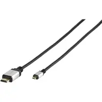 Vivanco 42205 cable HDMI 1,2 m HDMI tipo A (Estándar) HDMI tipo D (Micro) Negro