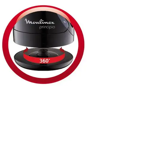 Hervidor de 1,2 litros, 2400 W, BY10781 Principio MOULINEX