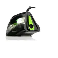 Taurus Geyser ECO 3000 Plancha a vapor Suela antiadherente 3000 W Negro, Verde, Gr