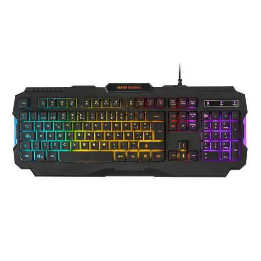 Mars Gaming MRK0 Teclado Gaming Iluminación RGB Rainbow Antighosting Idioma Españo