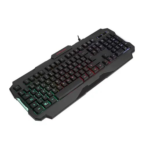 Mars Gaming MRK0 Teclado Gaming Iluminación RGB Rainbow Antighosting Idioma Españo