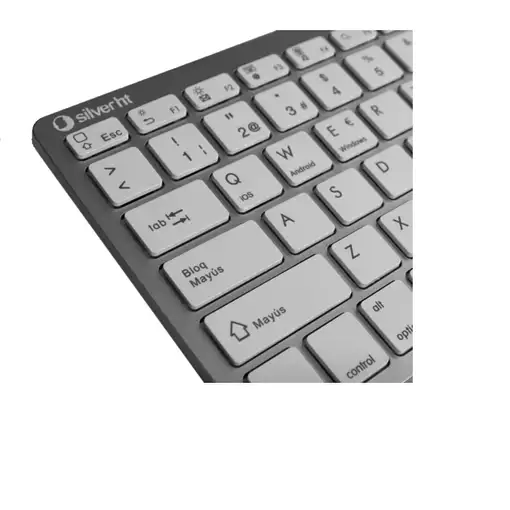 SilverHT Teclado Inalámbrico Colors Edition - Blanco