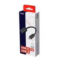Trust 20967 cable USB 0,09 m USB C USB A Negro