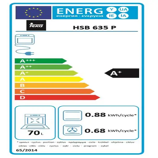 Horno 70 L Negro 41566063 TEKA