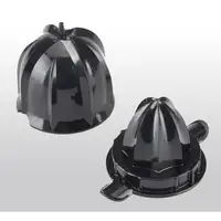 JATA EX611 exprimidor Exprimidor eléctrico con brazo 160 W Negro, Acero inoxidable
