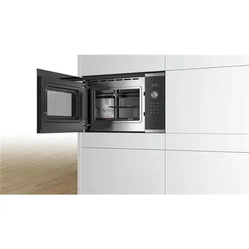 Microondas integrable con grill, 25 L, sin marco, Serie 6 BEL554MS0 BOSCH