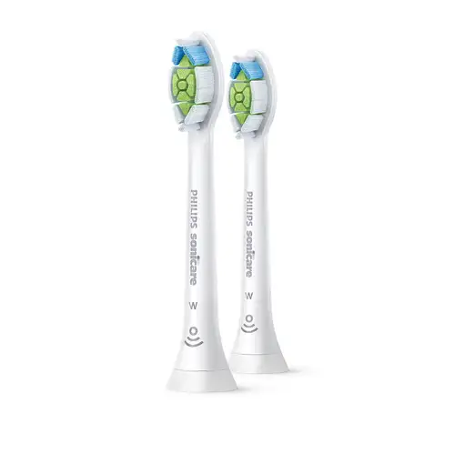 Philips Sonicare W2 Optimal White HX6062/10 Pack de 2 cabezales blancos de cepillo