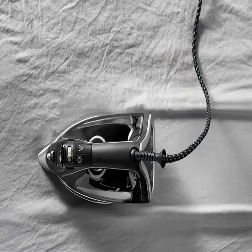 Rowenta DW8210 Plancha vapor-seco Suela Microsteam 400 HD Láser 2800 W Negro, Rojo